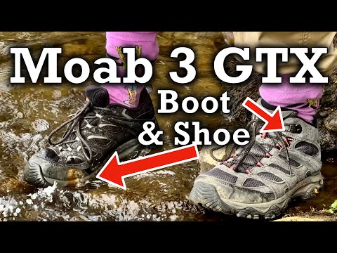 200 Mile Review! Merrell Men's Moab 3 GTX Walking Boots (Mid Boot & Shoe!)