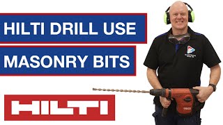 Insert and Remove HILTI Masonry Drill Bit