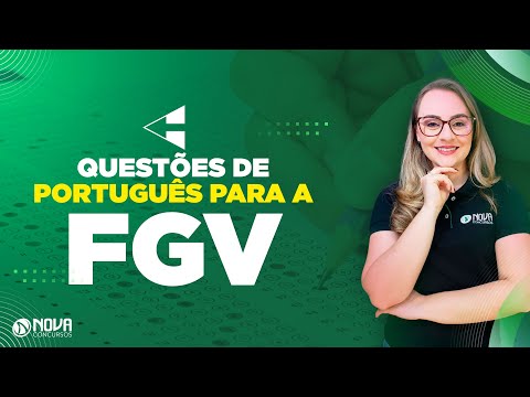 GABARITANDO PORTUGUÊS na banca FGV