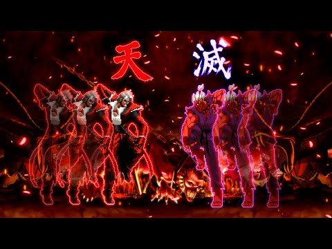 God Rugal VS Shin Akuma