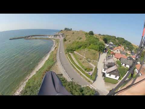 South of Kåseberga portrayed from the sky