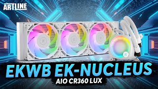 EKWB EK-Nucleus AIO CR240 Lux D-RGB White (3831109897843) - відео 1
