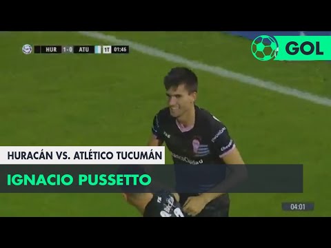 Ignacio Pussetto (1-0) Huracán vs Atl. Tucumán | Fecha 25 - Superliga Argentina 2017/2018