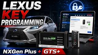 Programming a Lexus Smart Key with DG Technologies - VSI NXGen Plus J2534 and Toyota GTS+