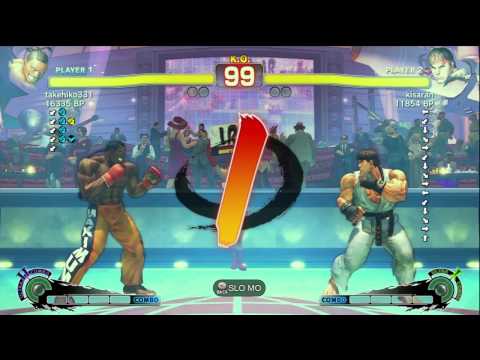 Akimo [DeeJay] vs kisaran [Ryu] SSF4 Japanese Online Ranked Matches - TRUE-HD
