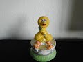 Sesame Street Big Bird Bath Time 6 Music Box Plays Row Row Row Your Boat EBay Sale