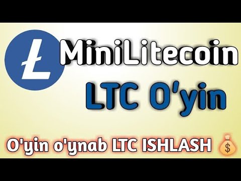 MiniLitecoin / SARMOYASIZ O'YIN O'YNAB LTC ISHLASH ANDROID APP BOMBA DASTUR LTC!