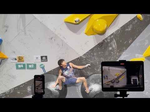 Sorato Anraku/Tomoa Narasaki Top M2/M3 Finals Boulder @ IFSC Climbing World Championships Seoul 2025