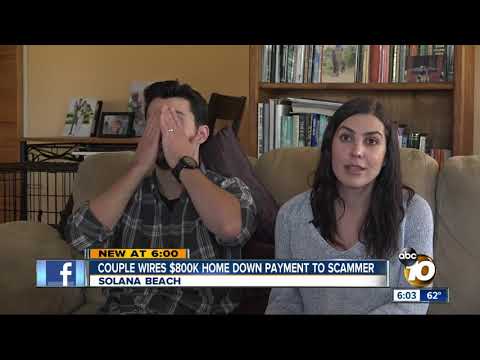 Couple wires $800,000 home down payment to scammer