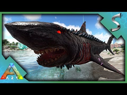 THE COLOSSUS MEGALODON BOSS BATTLE! SPINOSAURUS VS THE MEG! - Ark: Jurassic Park [E34]