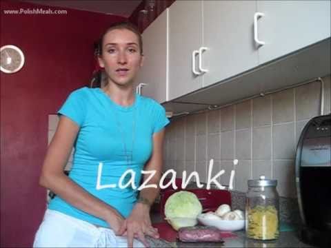 Polish Food - Lazanki Recipe- Pasta with Meat & Cabbage - Polish Cuisine