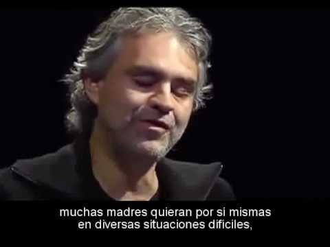 Andrea Bocelli cuenta que le propusieron el aborto a su madre
