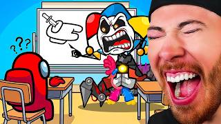 Among Us VS Prototype IN SCHOOL?! (You Will Laugh)