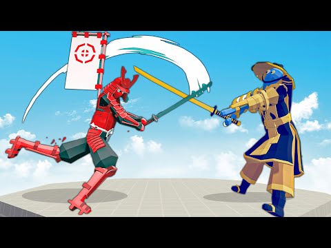 TOURNAMENT SAMURAI MASTER | Totally Accurate Battle Simulator-TABS