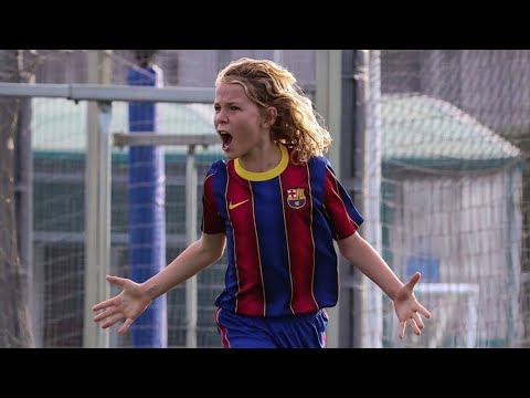 Michal Zuk • FC Barcelona Infantil B vs Matarò • 28/08/2021 •HD