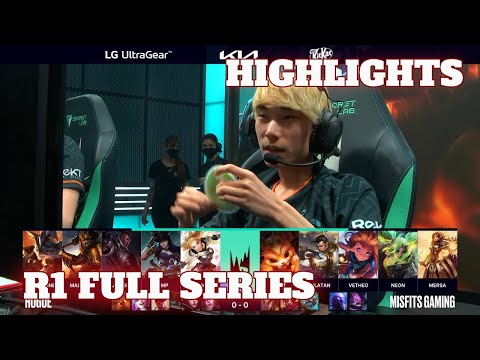 RGE vs MSF - All Games Highlights | Round 1 LEC 2022 Spring Playoffs | Rogue vs Misfits Full Series