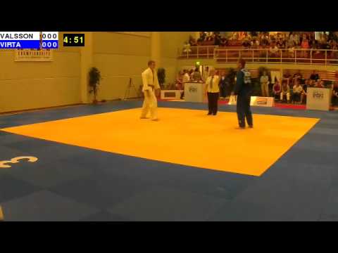 Judo Nordic Championships 2014: M-90: VALSSON - VIRTA