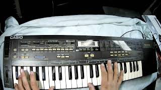 Video thumbnail for CASIO CZ 230S  - testing sounds, rhythms by Keyboards - review - repair