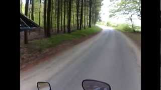 preview picture of video 'Suzuki DR BIG 800 - Dodauer Forst near Bräutigamseiche Eutin'