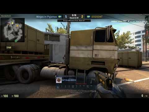CS GO POV   NiP f0rest vs GODSENT overpass @ SL i League StarSeries Season 2 Finals