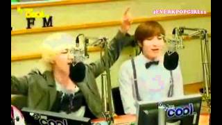 110829 | Super Junior Eunhyuk &amp; Leeteuk singing I Believe I Can Fly | SUKIRA