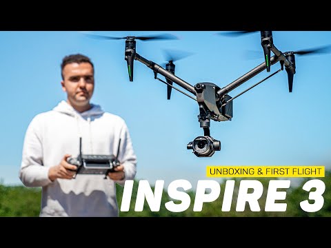 DJI Inspire 3: Auspacken, erster Flug und Eindrücke!