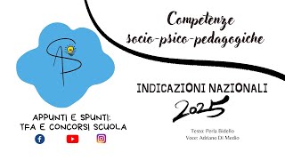Nuove Indicazioni 2025 Scuola dell’infanzia e Primo ciclo di istruzione