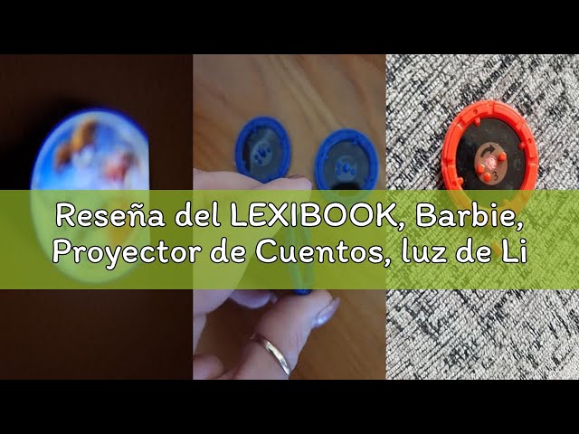 Vídeo relacionado con LEXIBOOK - Unicornio - Proyector de Cuentos, Linterna y proyector con 3 Discos, 24 imágenes, CREA Tus Propios Cuentos, LTC050UNILXB
