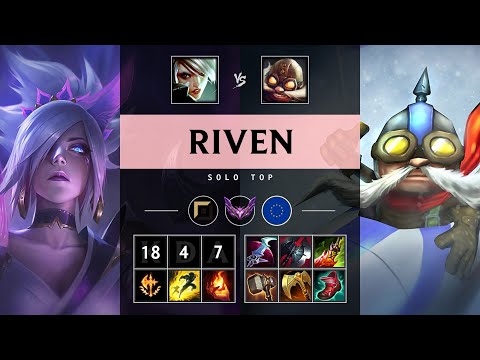 Riven Top vs Corki: Triple Kill, Dominating - EUW Master Patch 14.20