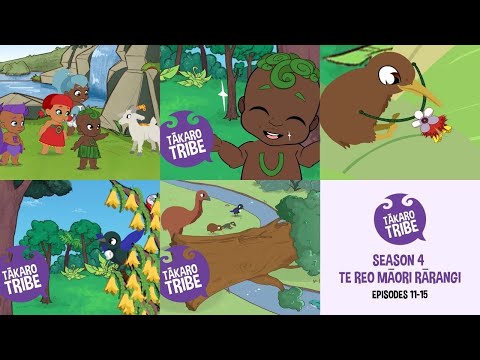 11-15 Rārangi | Tākaro Tribe Season 4 | Te Reo Māori | Learn Te Reo Māori | Kids Cartoon
