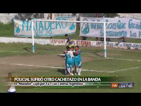 Federal B 16ª fecha: Central Argentino 3 - Policial 1