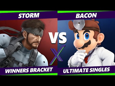 S@X 352 Onine Winners Round 3 - Storm (Snake) Vs. BacoN (Dr. Mario) Smash Ultimate - SSBU