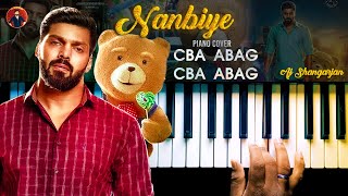 Nanbiye - Teddy Song Piano Cover with NOTES  AJ Sh