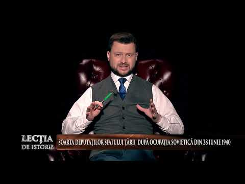 Lecţia de istorie: Lichidarea deputaţilor Sfatului Ţării, după 28 iunie 1940  (@TVR Moldova)