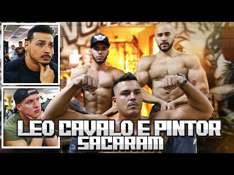 CAIKE e FF AVALIAM CORPOS *PINTOR, LÉO e CAVALO*