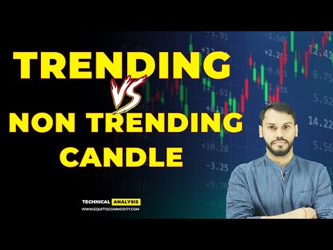 TRENDING CANDLE VS NON TRENDING CANDLE | CANDLESTICK BASICS IN HINDI | CANDLE FOR BEGINNERS