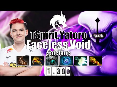 Faceless Void Safelane | TSpirit.Yatoro | THE NEW CARRY GOD YATORO | 7.30e Gameplay Highlights
