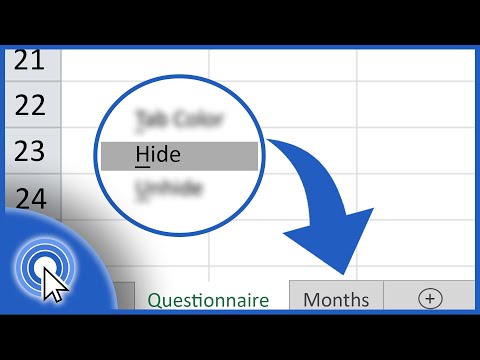 How to Hide Sheets in Excel