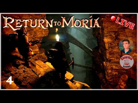 Entering the Mines of Moria! [LOTR: Return To Moria CO-OP Ep. 4] - YouTube