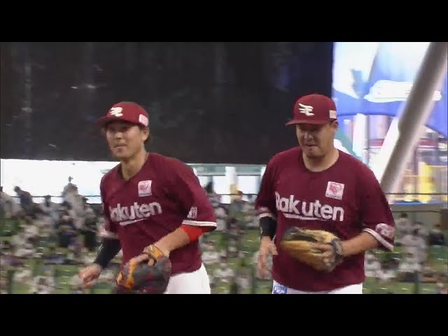 【2回裏】イーグルス・浅村栄斗のナイスプレーで出塁阻止!! 2021年10月10日 埼玉西武ライオンズ 対 東北楽天ゴールデンイーグルス