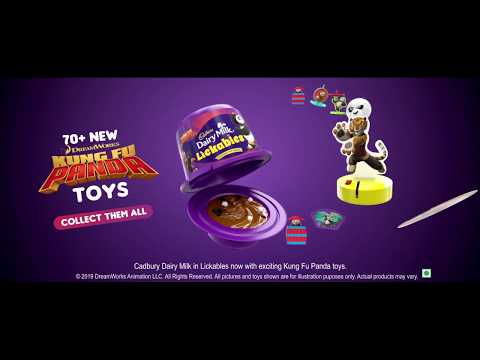 Cadbury Dairy Milk in Lickables - Kung Fu Panda Toys (Thematic) | Hindi (15 secs)
