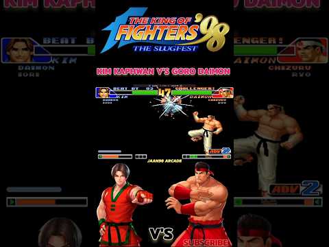 CAN DAIMON BEAT KIM 🤔 #kof #snk #shorts #viral