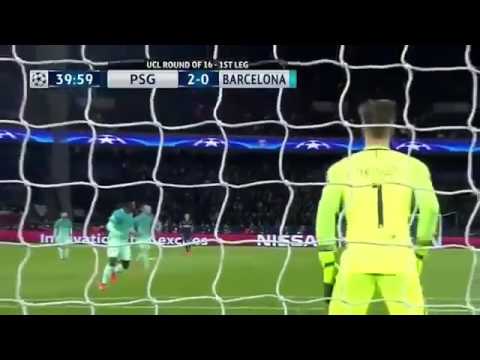 PSG vs Barcelona 4   0 tüm goller 14 02 17