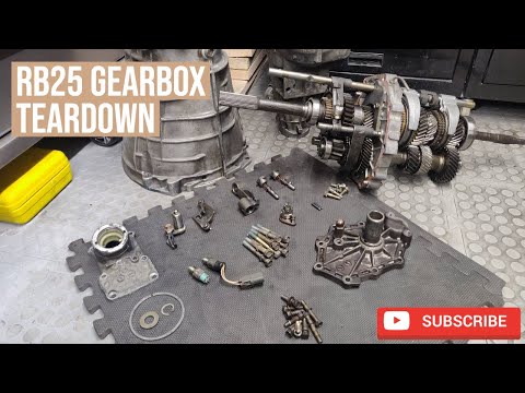 Nissan Skyline RB25 Gearbox Teardown