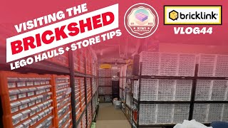 Visiting the BRICKSHED, LEGO reselling & Bricklink Store tips! VLOG44