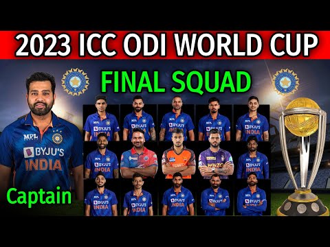ICC ODI WORLD CUP 2023 | India Probable 20-man squad for ICC 50-over World Cup 2023 | India Squad