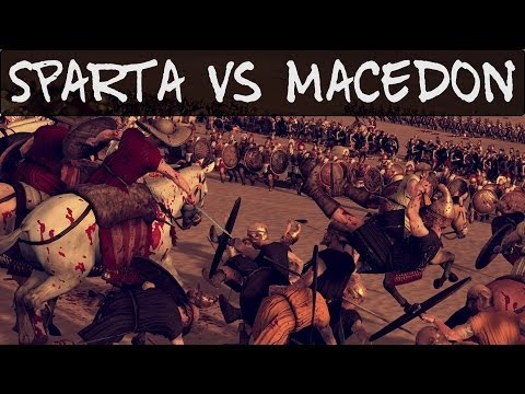 Total War Rome 2 Online Battle 80 Sparta vs Macedon