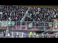 Massive group of Panathinaikos fans in Rennes for the UEFA Europa League 2023