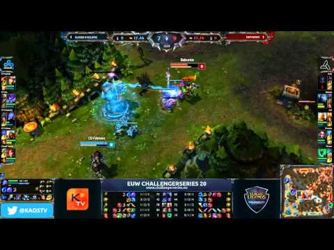 Cloud9 Eclipse vs Departed map 3 - Grand-final - EUW ChallengerSeries #20