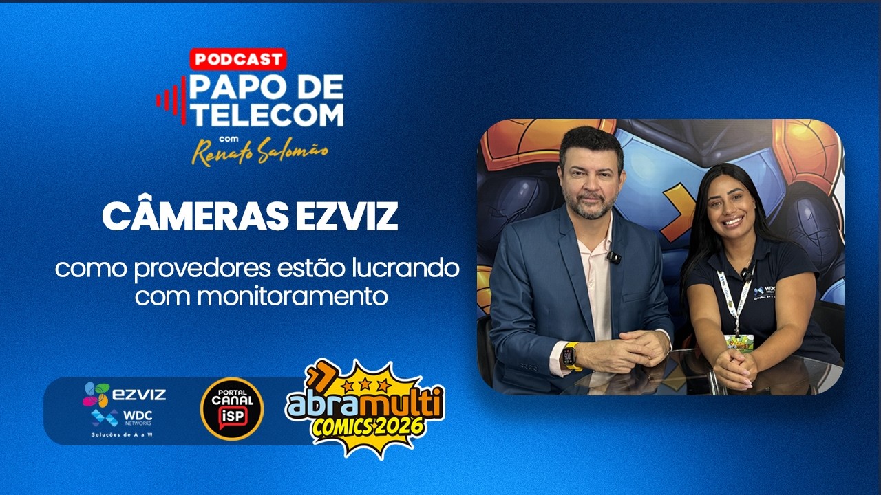 EZVIZ na Abramulti 2026 | Seu provedor pode ir muito além da internet. 🚀
